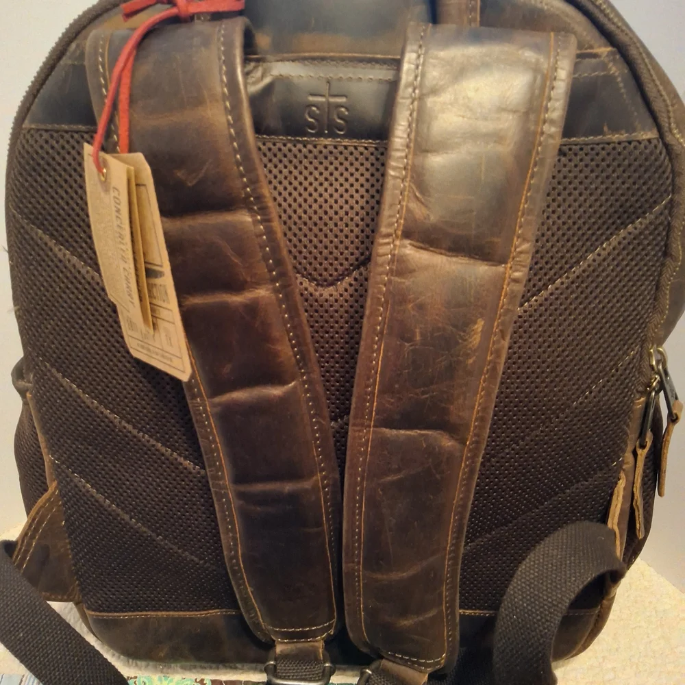 STS Ranchwear Brown and Tan Backpack